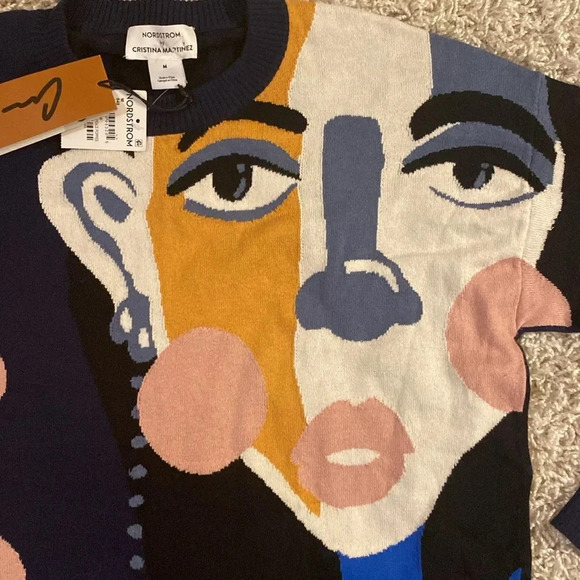 Cristina Martinez sweater size medium NWT - Picture 3 of 5